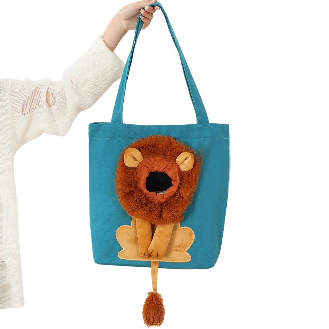 Bolsa Transporte para Gatos Estilo Leãozinho