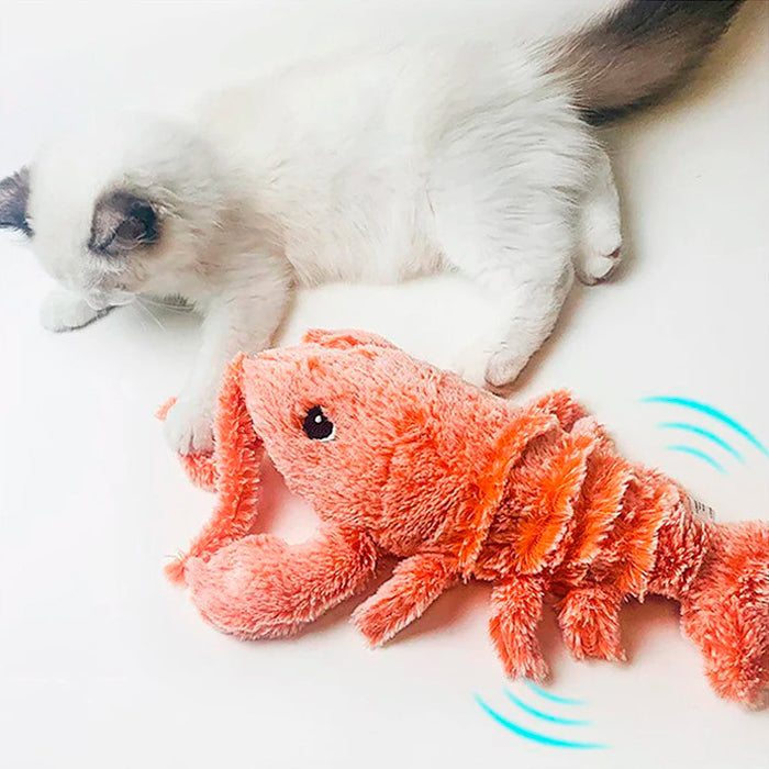 Brinquedo Lagosta Interativo para Pets