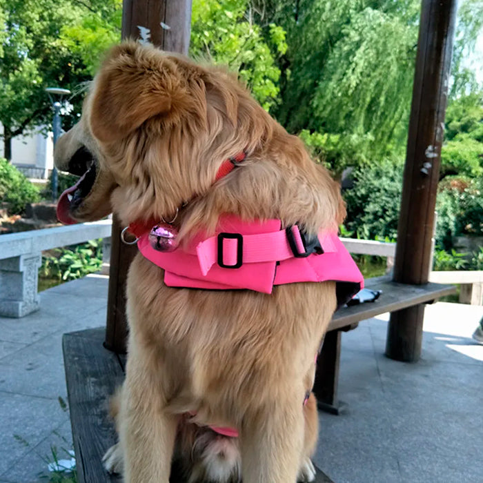 Colete Salva-Vidas para Cachorros Dog Life Jacket