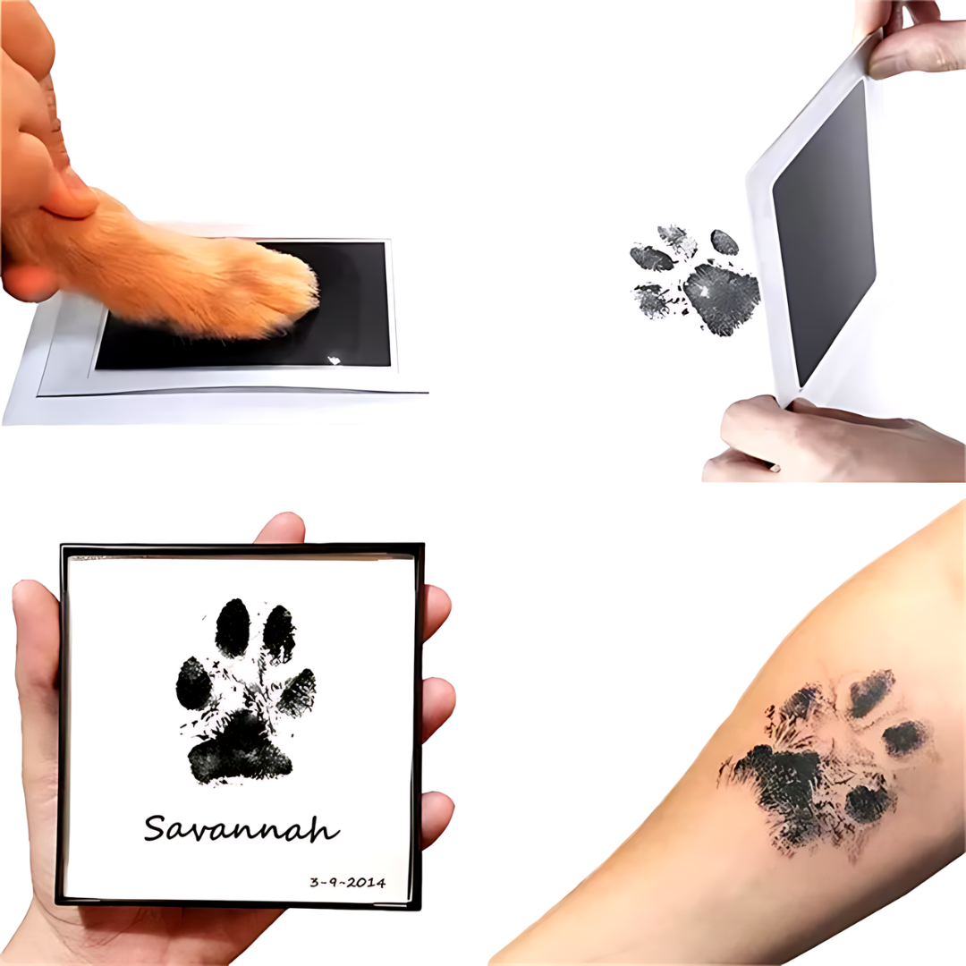 Marcas de Amor - Carimbo Atoxico para Eternizar a Lembrança do seu PET - Compre 1 Leve 2