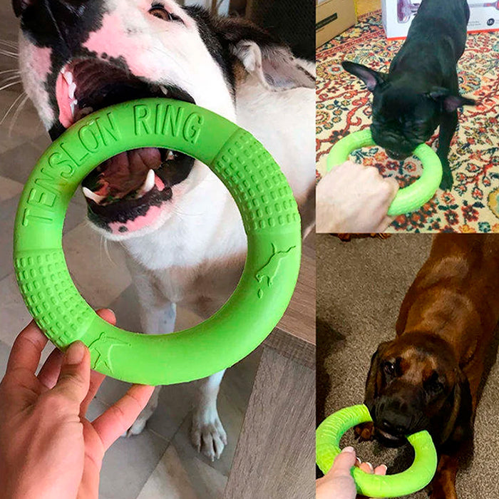 Disco de Borracha para Mordida de Cachorro BiteCão