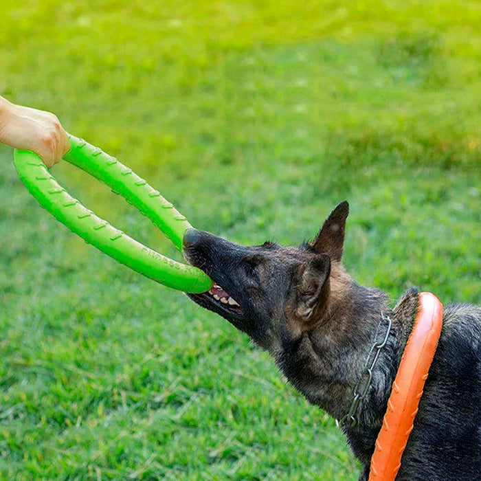 Disco de Borracha para Mordida de Cachorro BiteCão
