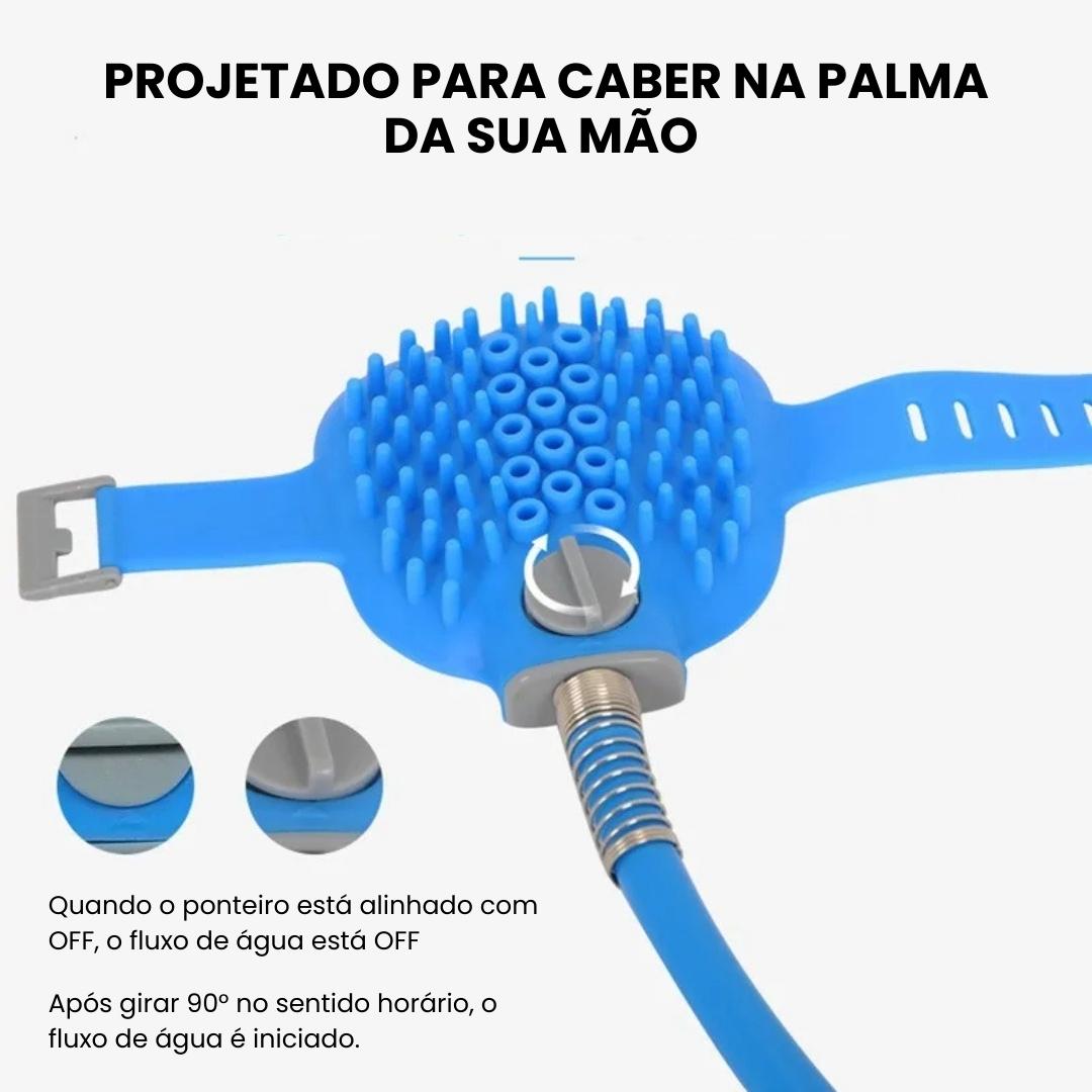 Mangueira Luva Massageadora para Pets AquaSpa