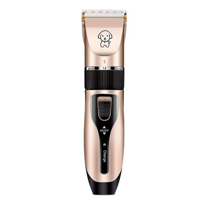 Máquina de Tosa Profissional sem Fio para Pets 4 Pentes