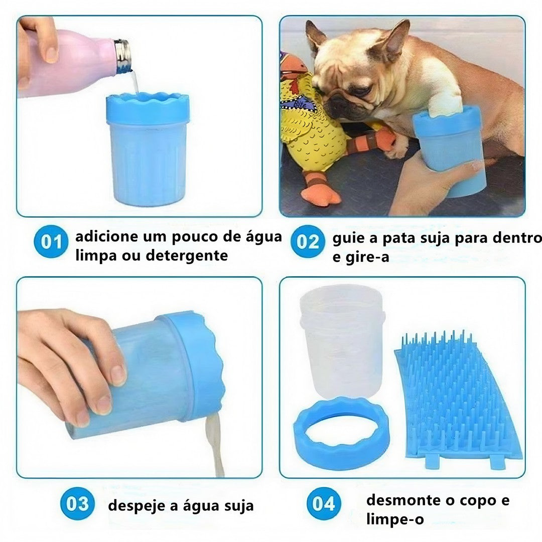 Limpa Patas para seu Pet PridePet®