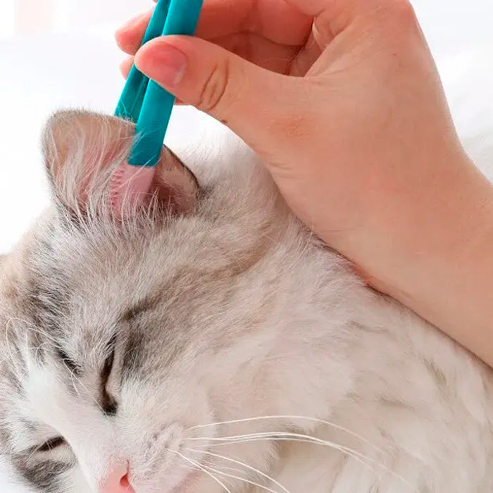 Pente de Silicone para Limpeza Olhos do Gato
