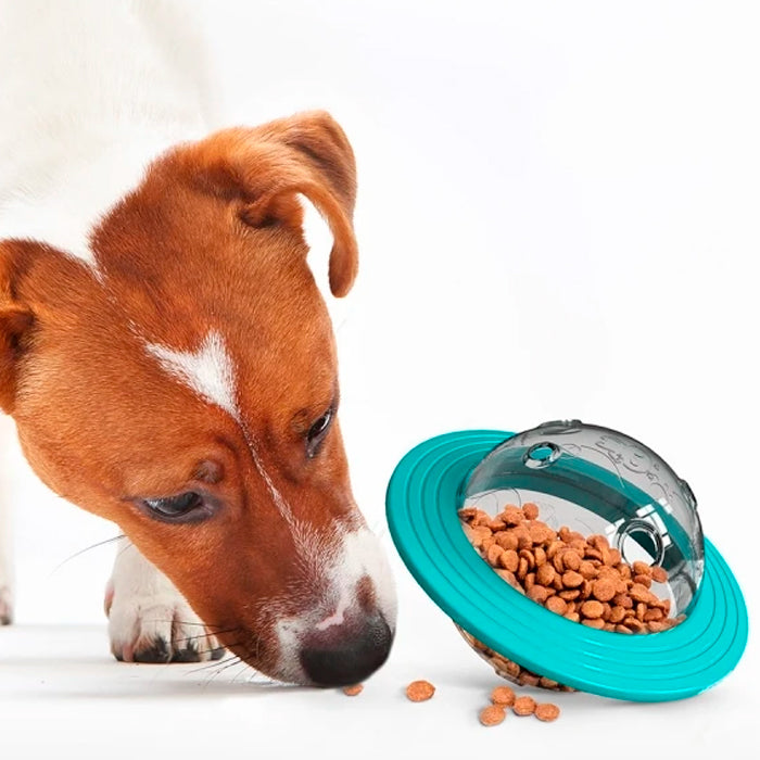 Petisqueira Interativa para Pets com Dispenser de Ração