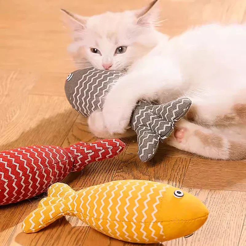 Brinquedo Pet Peixe Interativo para Gatos