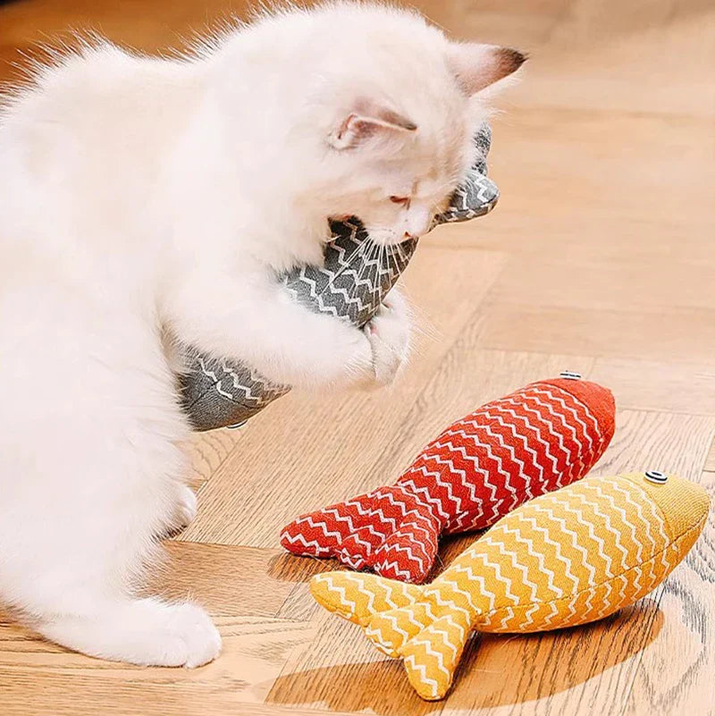 Brinquedo Pet Peixe Interativo para Gatos