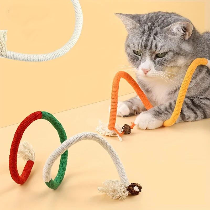 Minhoca de Brincar para Gatos 3 unidades