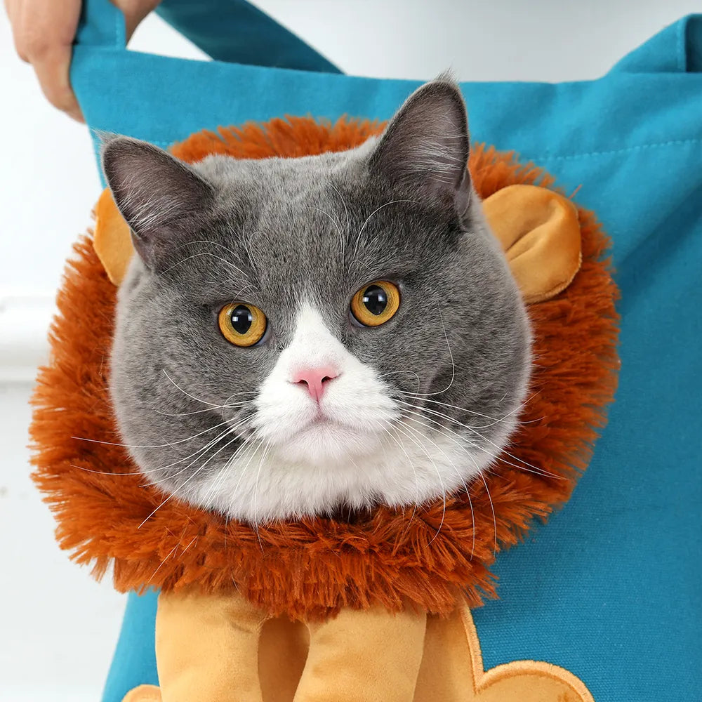Bolsa Transporte para Gatos Estilo Leãozinho