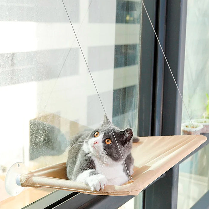 Cama Rede de Janela Suspensa para Gatos