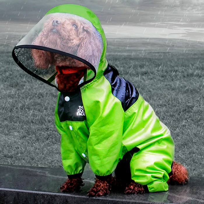 Capa de Chuva Impermeável para Cachorro