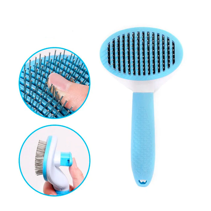 Escova Inteligente para Pets Rasqueadeira Multifuncional