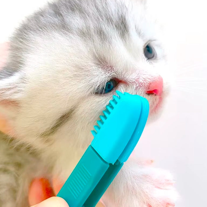 Pente de Silicone para Limpeza Olhos do Gato
