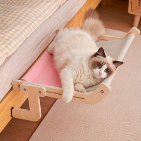 Poleiro Suspenso Cama e Janela para Gatos