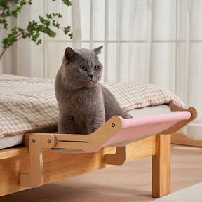 Poleiro Suspenso Cama e Janela para Gatos