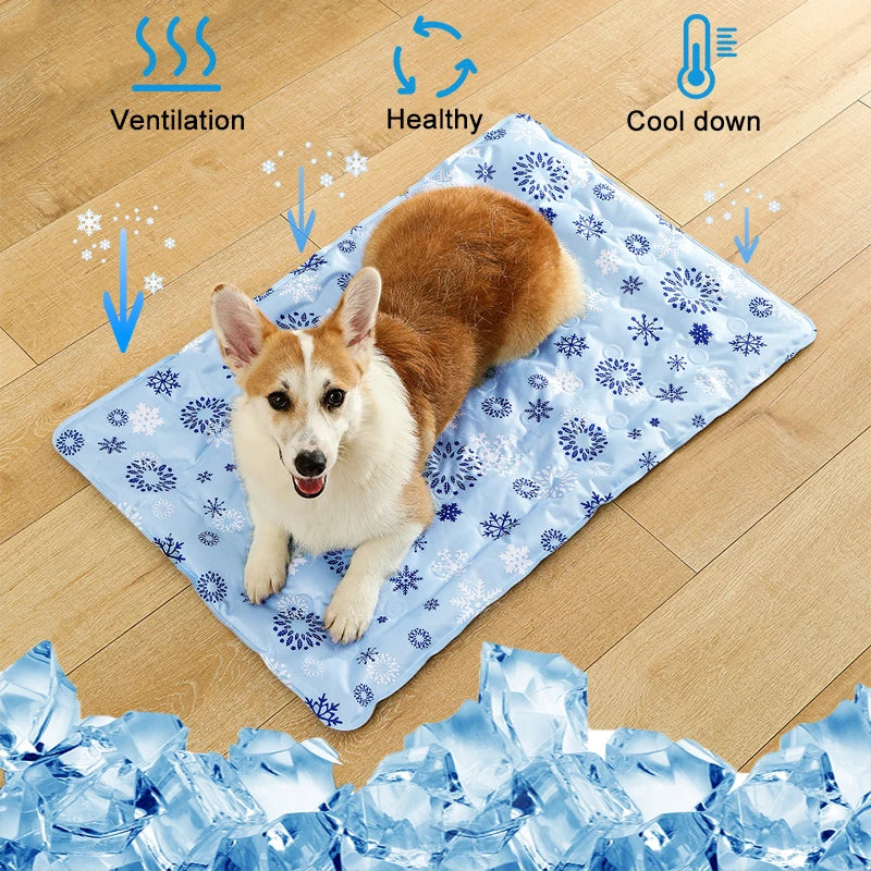 Tapete auto-resfriado para Cães e Gatos de fácil higienização