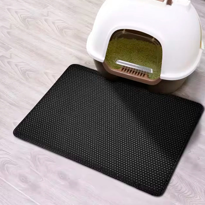 Tapete Higiênico Antiderrapante Camada Dupla para Gatos